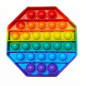 Octagon Rainbow Fidget Toy
